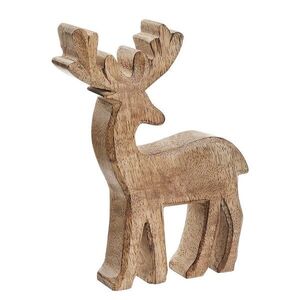 FOREST mangófa dekoráció, rénszarvas 15cm kép