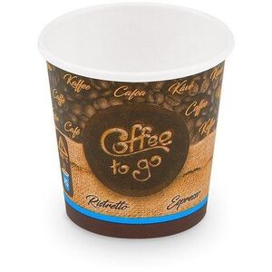 Wimex Coffee to go papírpohár, 110 ml, 62 mm átmérő, 50 db kép