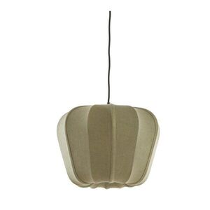 Zöld függőlámpa textil búrával Zubedo – Light & Living kép