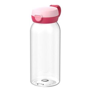 Rózsaszín műanyag gyerek ivópalack 600 ml Campus – Mepal kép