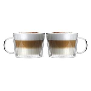 Üveg csésze szett 2 db-os cappucinóhoz 250 ml Livio Duo – Vialli Design kép