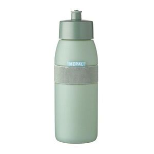 Zsályaszínű műanyag ivópalack 500 ml Ellipse – Mepal kép