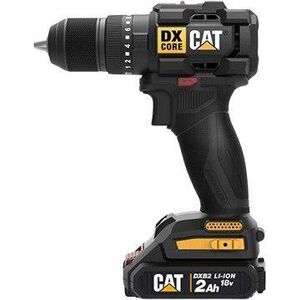 CAT AKU 18V Brushless Set ütvefúró + 4 A-es töltő, DX1010 (2 × 2 Ah) kép