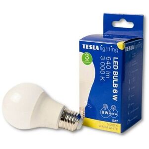 Tesla - LED izzó BULB, E27, 5, 4 W, 230 V, 600 lm, 25000 h, 3000K meleg fehér, 220° kép