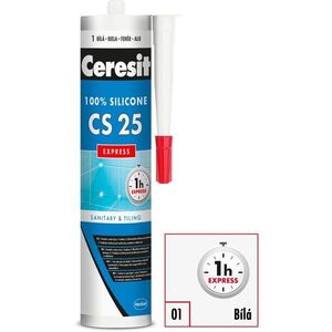 Ceresit szaniter szilikon CS 25 Express fehér, 280 ml kép