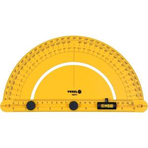 VOREL Szögmérő vízmértékkel 250 mm kép
