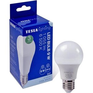 TESLA LED BULB E27, 9, 5 W, 1055 lm, 6500 K, hideg fehér kép