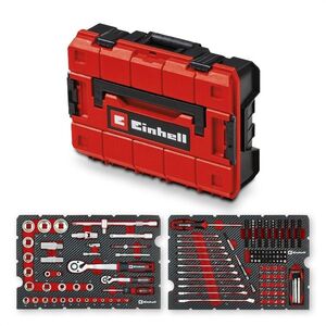 Einhell 49370513 E-Case Dugókulcs készlet, vegyes, 201 db kép