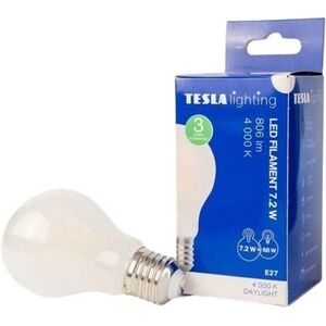 Tesla - LED izzó FILAMENT RETRO BULB E27, 7, 2 W, 230 V, 806 lm, 25000 h, 4000K nappali fehér, 360° kép