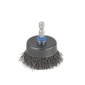 WOLFCRAFT acéldrót fazékkefe, 75 mm 2108000 kép