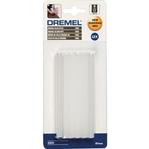 DREMEL 2615GG01JA ragasztórúd, átlátszó, 7 mm, 12 db kép