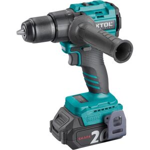 EXTOL Industrial AKU fúrócsavarhúzó ütvecsavarozóval Share20 V 8791804 (2 × 2 Ah) kép