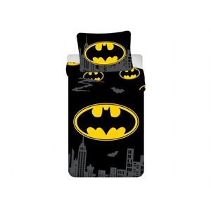 Jerry Fabrics Ágyneműhuzat - Batman The Emblem, 140×200 + 70×90 cm kép