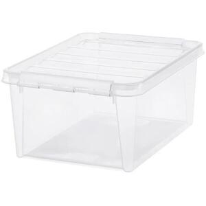 ORTHEX CLASSIC tárolódoboz, fehér csatos, 14 l, 40 × 30 × 18 cm kép