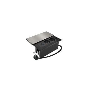 PP128C-PD65 - Beépíthető konnektor 65 W, 2x hálózati aljzat + USB-A + USB-C PP128C-PD65 kép