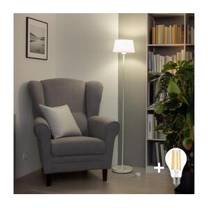 Brilagi - LED állólámpa CERIA 1xE27/40W/230V átm. 25 cm fehér EG300182+EG781032 kép