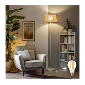 Brilagi - LED állólámpa CERIA 1xE27/40W/230V átm. 35 cm bézs/fehér EG300182+EG781083 kép