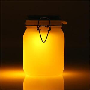 OneConcept Sunjar LED dekoratív fény, kék és narancs, akku kép