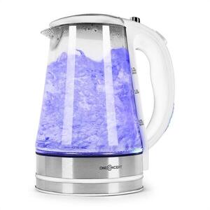 OneConcept Blue Lagoon, 2200W, gyorsforraló rozsdamentes acélból, LED, 1, 7l, fehér szín kép