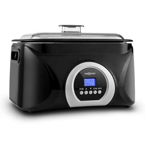 OneConcept Sanssouci Sous Vide lassú főző, 5 l, 300 W, fekete/ezüst kép
