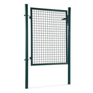 Waldbeck Duraporta 1710 kertkapu, rácsos kapu, 1, 7 m magas, acél, zár, zöld kép