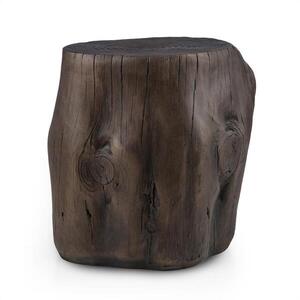 Blumfeldt Blockhouse Chair, farönk alakú szék, kerti hokedli, fa hatás, 45x44x36cm kép