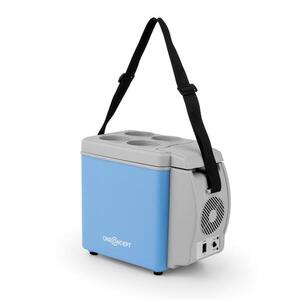 OneConcept Roadtrip Mini termo hűtődoboz, 6l, 12V, adapter, szivargyújtó, kék kép