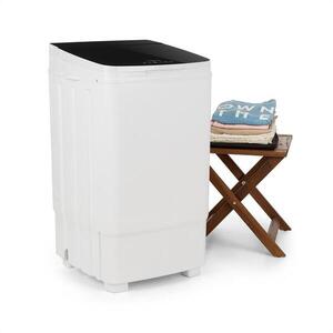 OneConcept Ecowash Deluxe 9 kemping mosógép, 9 kg, 400 W, időzítő, centrifuga kép