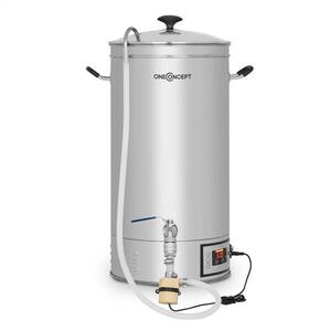 OneConcept Hopfengott 15, sörfőző üst, 15 liter, 30 - 140 °C, keverőpumpa, nemesacél kép