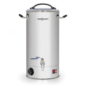OneConcept Braufreund 30, sörfőző üst, ital adagoló, 30 l, 30 - 110 °C, nemesacél kép