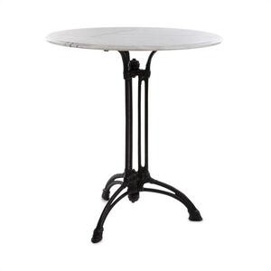 Blumfeldt Patras-XL, bistro asztal, 4-seasons-marble, vízálló, fagyálló, fekete kép