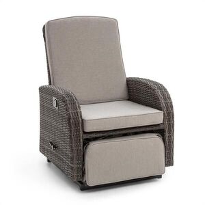Blumfeldt Comfort Siesta Luxury, fotel, állítható háttámla, sötétszürke kép