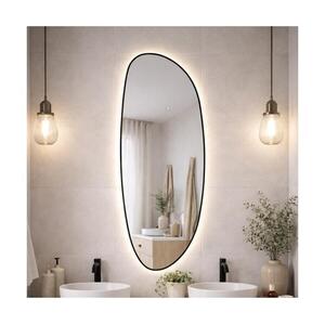 Baltica Design-LED Tükör beépített világítással STONE FLUID 15W/230V 4500K 155x50 cm IP65 č. 5904107932743 kép