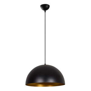 Fekete függőlámpa fém búrával ø 40 cm Coppa – Opviq lights kép