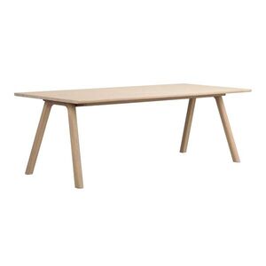 Tölgyfa bővíthető étkezőasztal 95x220 cm Clapperton – Rowico kép