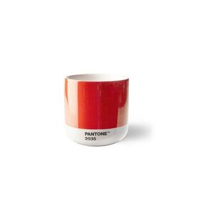 Piros porcelán csésze cappucinóhoz 175 ml Red 2035 – Pantone kép