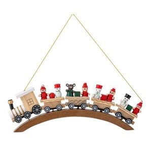 Fa karácsonyfadísz 22 cm Bertie – Bloomingville kép
