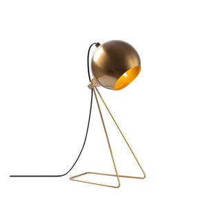 Rézszínű asztali lámpa fém búrával (magasság 45 cm) Oala – Opviq lights kép