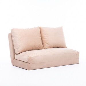 Krémszínű kinyitható kanapé 120 cm Taida – Balcab Home kép