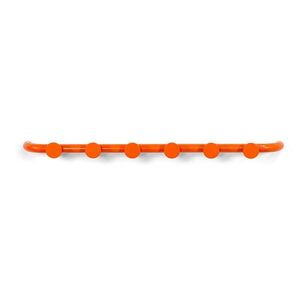 Narancssárga fém fali fogas 75 cm Retro – Spinder Design kép