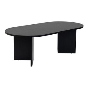 Fekete matt dohányzóasztal 60x119 cm Sable – Kalune Design kép