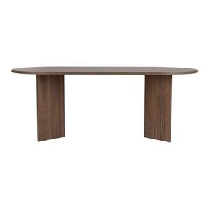 Étkezőasztal diófa dekorral 90x200 cm Sabella – Kalune Design kép