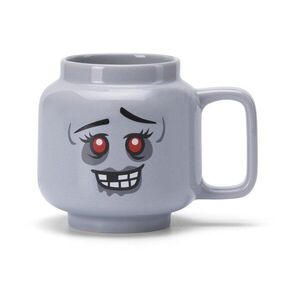 Szürke kerámia gyerek bögre lattéhoz 530 ml Zombie – LEGO® kép