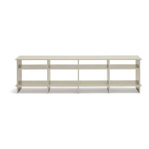 Krémszínű TV-állvány 180x50x40 cm Inari – Teulat kép