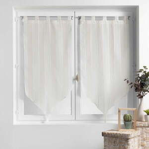 Krémszínű átlátszó függöny szett 2 db-os 60x120 cm Palaos – douceur d'intérieur kép