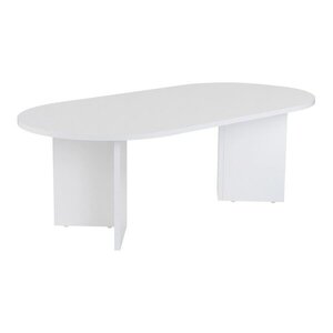 Fehér matt dohányzóasztal 60x119 cm Sable – Kalune Design kép
