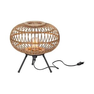Asztali lámpa BASICLABEL 1xE27/40W/230V bambusz 8714713148318 kép