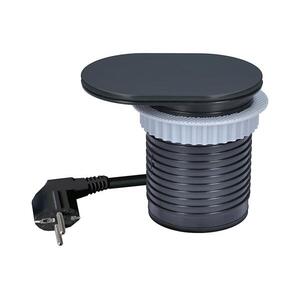 PP124CB-PD20 - Beépíthető konnektor 20W 1 aljzat +USB A+C fekete PP124CB-PD20 kép