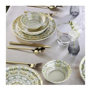 12 darabos színes porcelán étkészlet 430KSV8965 kép