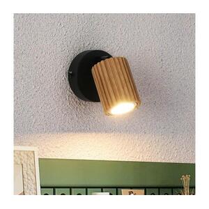 Brilagi - MODERN WOOD fali spotlámpa 1xGU10/8W/230V fa/fekete BRI372 kép
